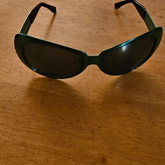 Versace Mod  X99/P Col 67M Green Frame Mirror Lens Sunglasses